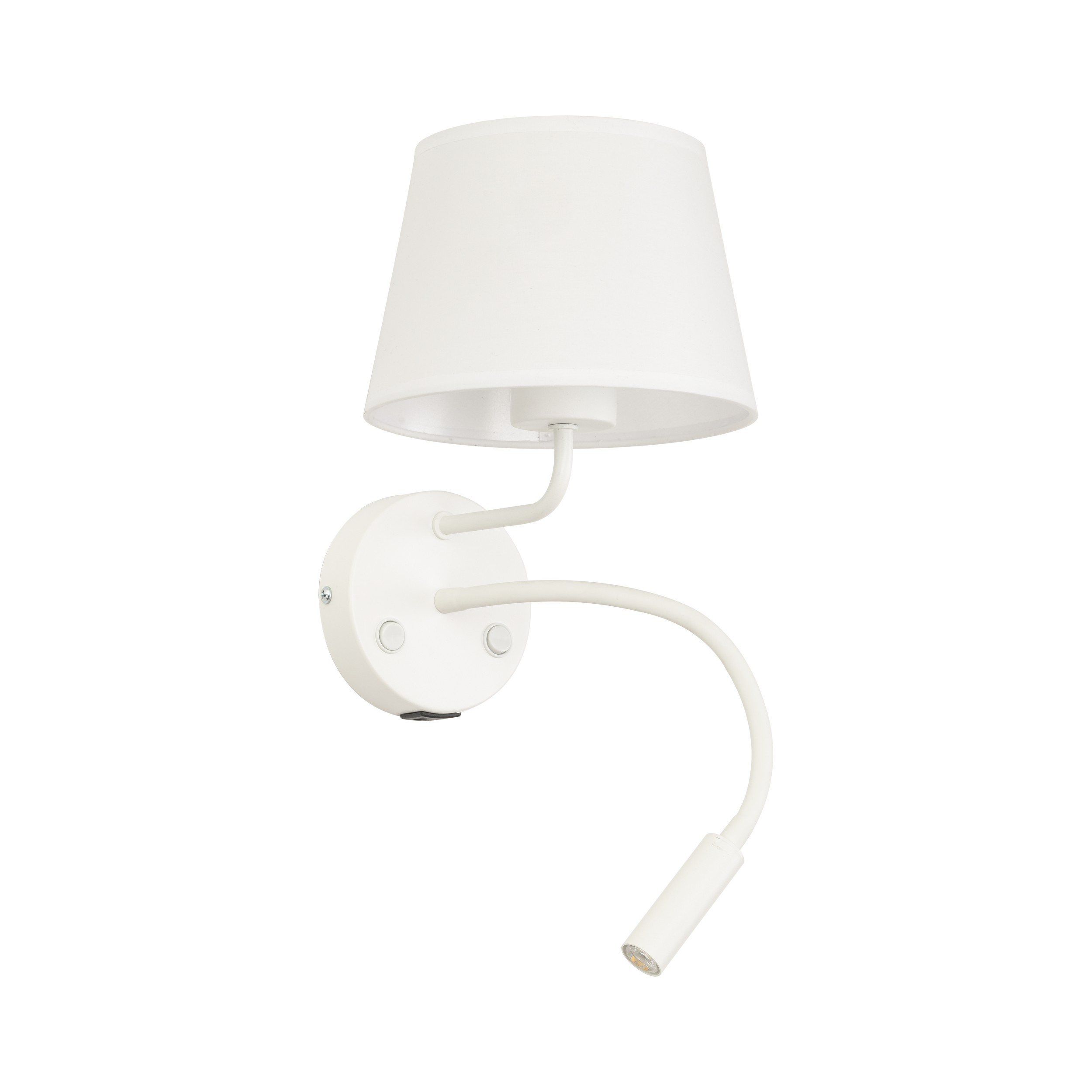 TK Lighting Maja biały Kinkiet 2 E27   G9   Usb