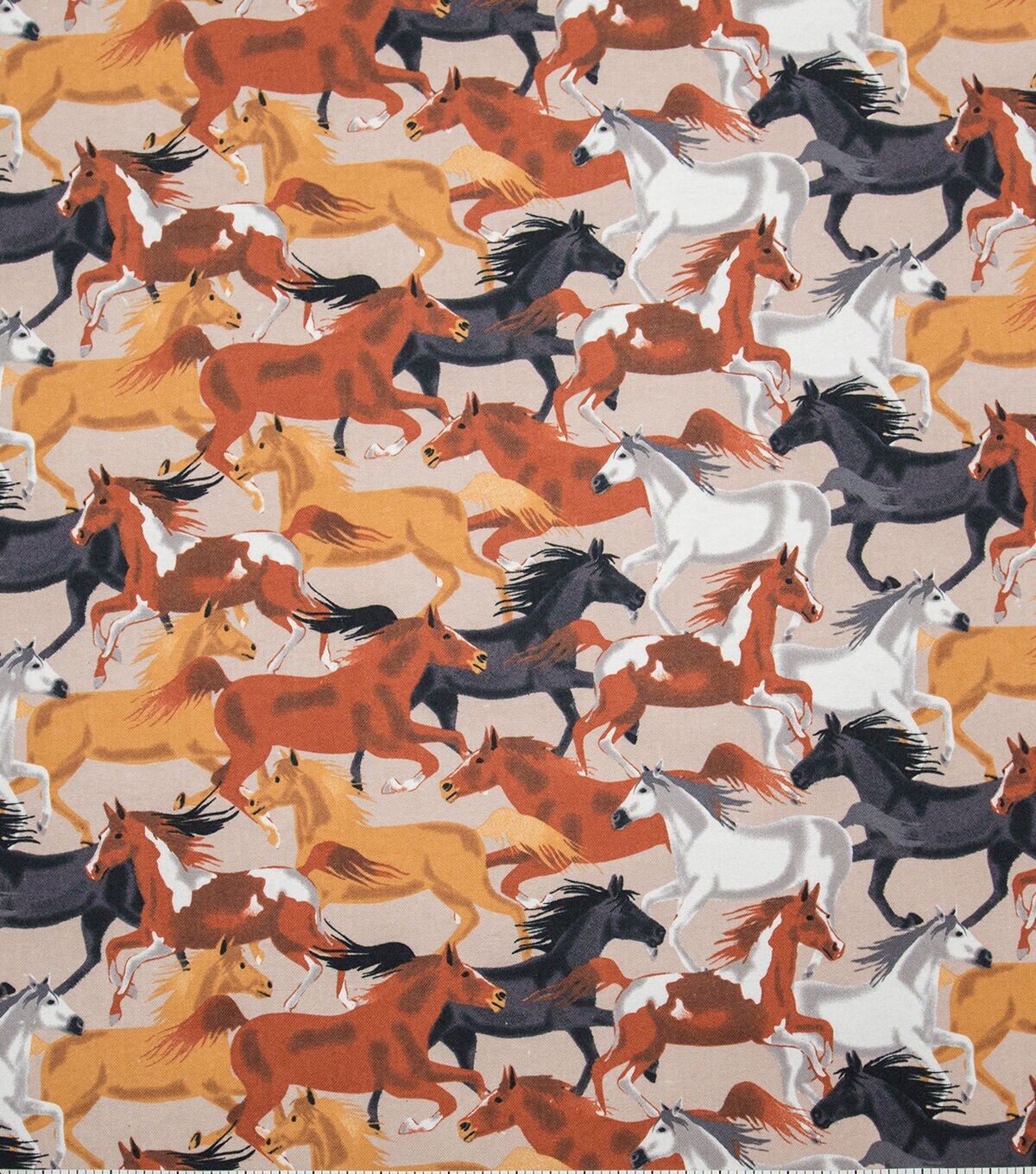 Horse Allover Super Snuggle Flannel Fabric