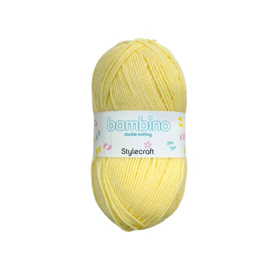 Stylecraft Yummy Yellow Bambino DK 100g