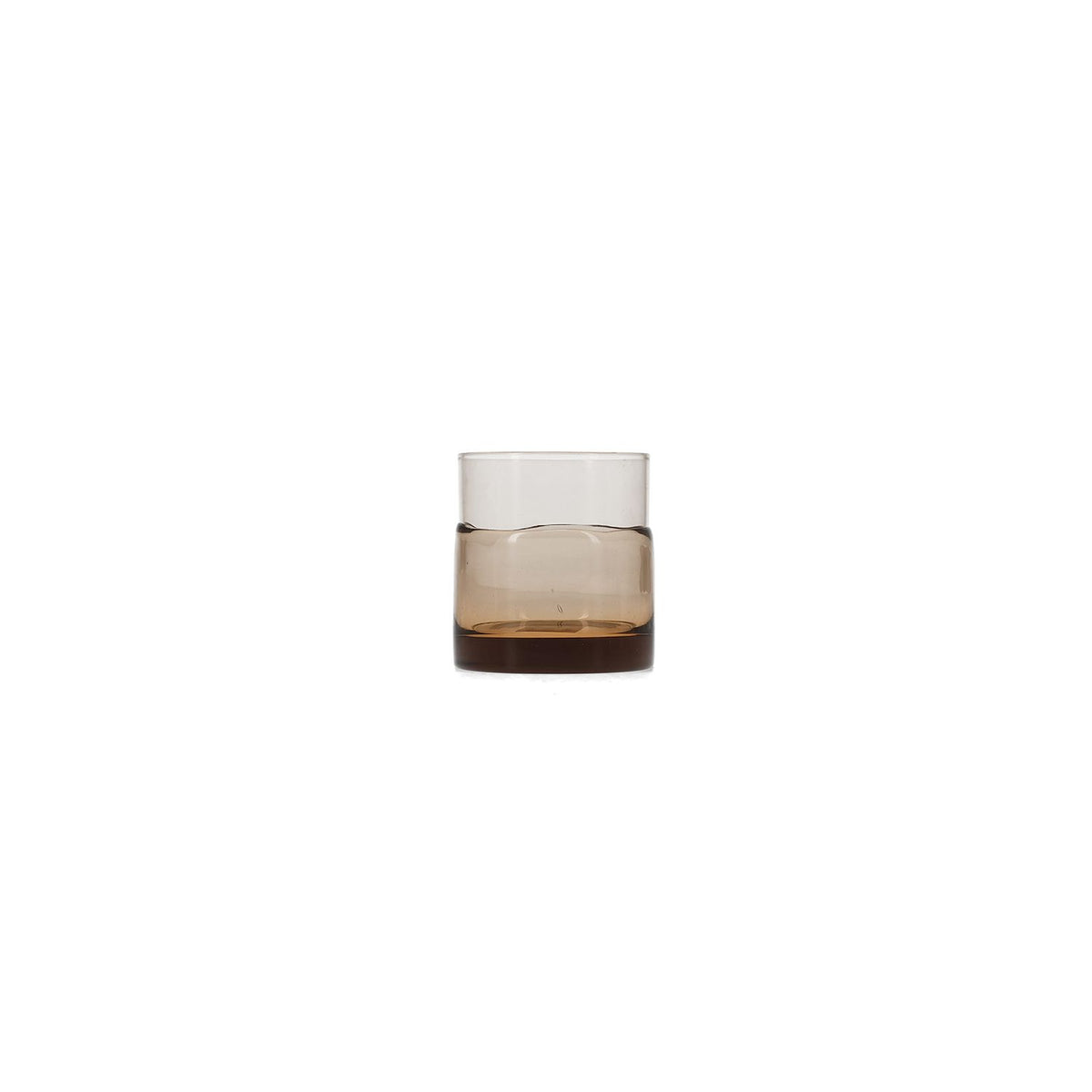 S|P Collection - Glas 31,5cl amber Mono - Set van 2