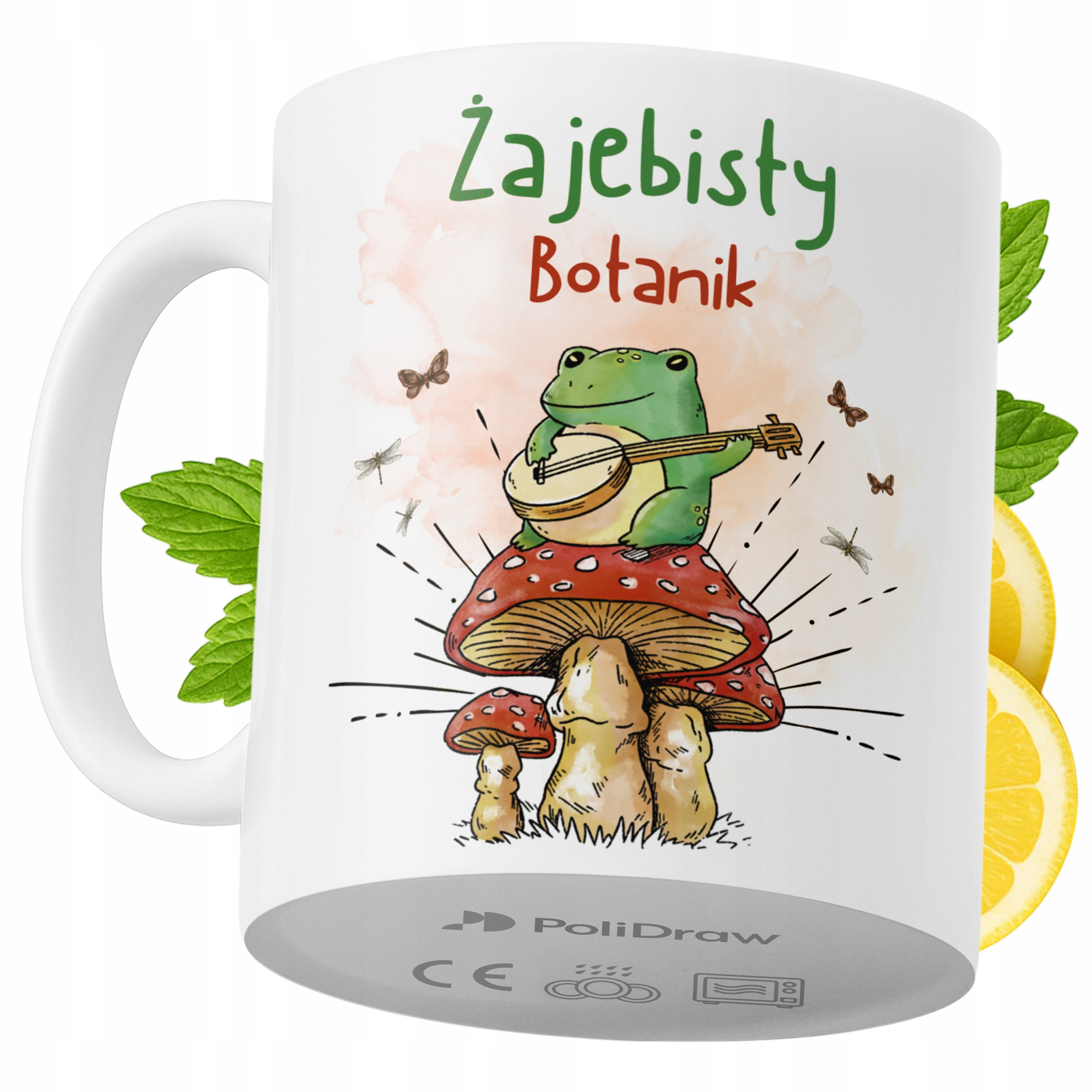 Kubek Dla Botanika na Prezent z Nadrukiem ze Zdjęciem 330 ml PoliDraw