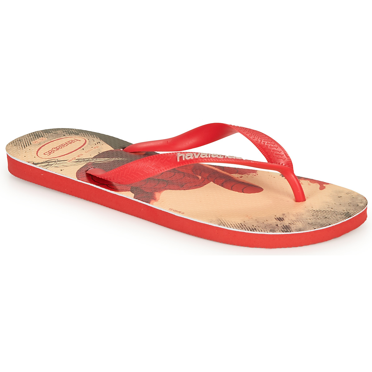 Havaianas - TOP MARVEL - Red / Black