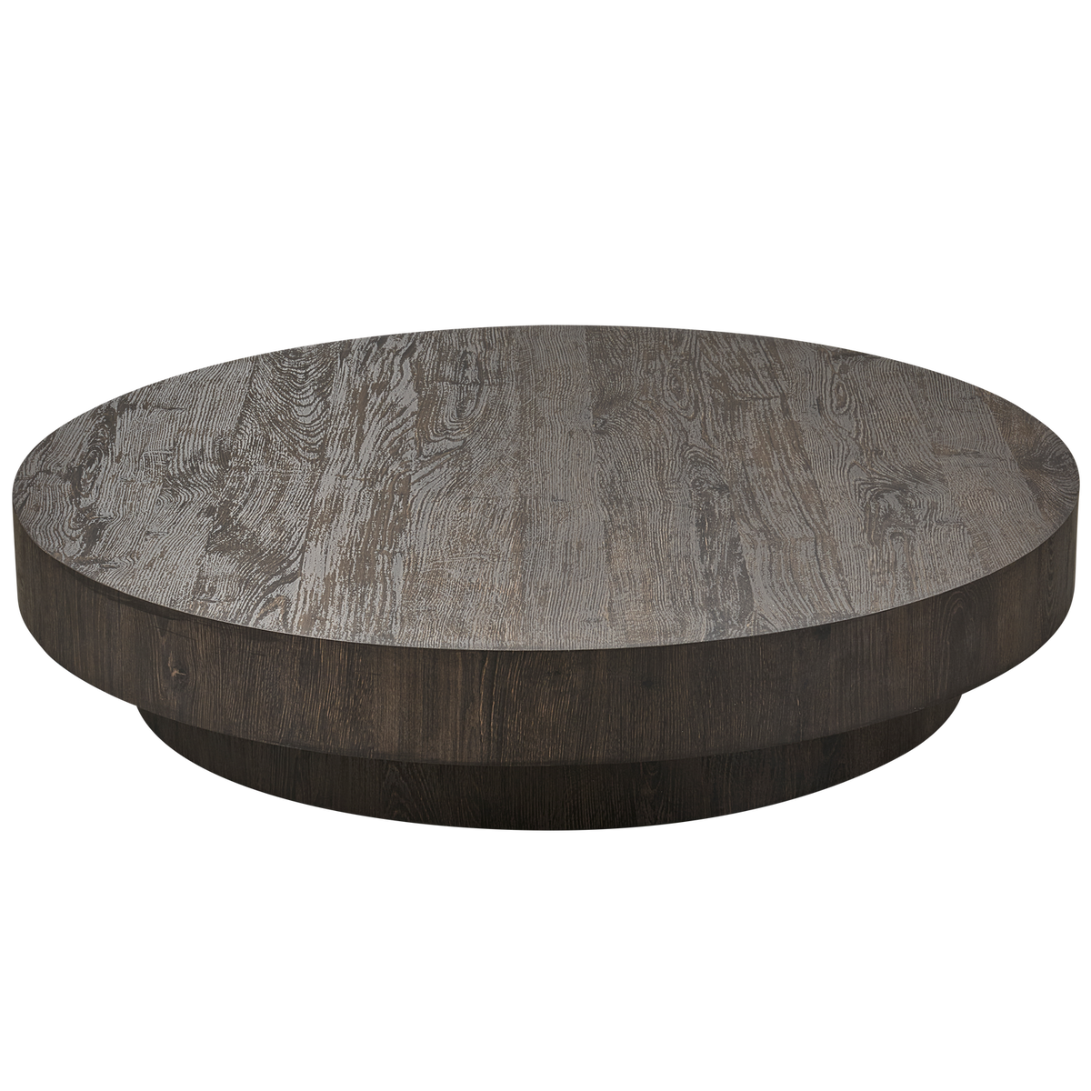 vtwonen salontafel Shield Too - MDF - Donkerbruin - 20x100x100