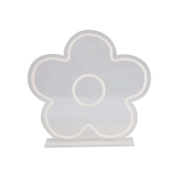 Néon LED fleur marguerite IP20 H.33cm 8W Seynave