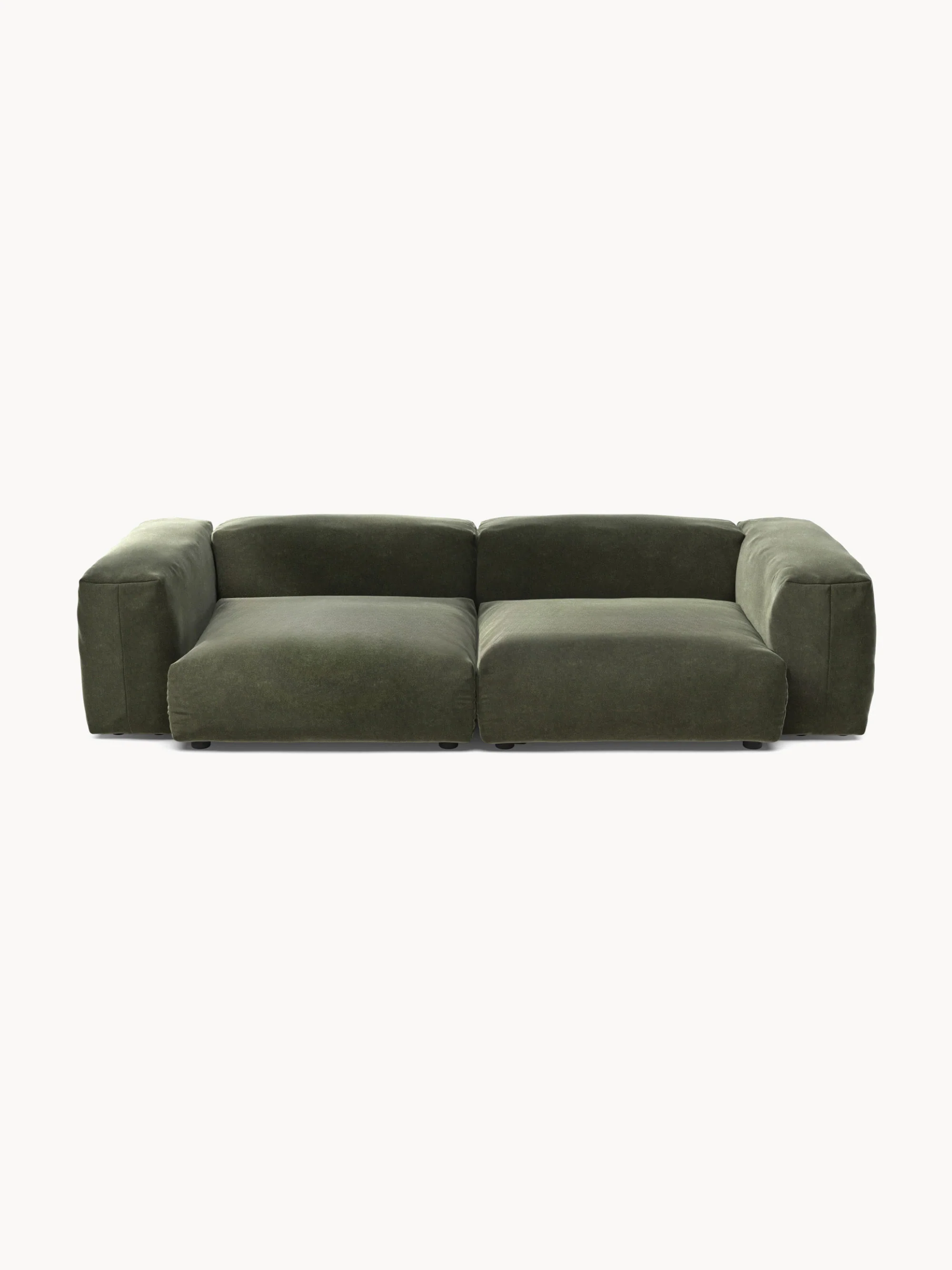 Modulares Samt-Sofa Vetsak (3-Sitzer)