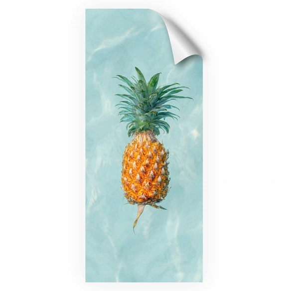 Duschrückwand-Panel, fresh, Ananas, 210x90 cm