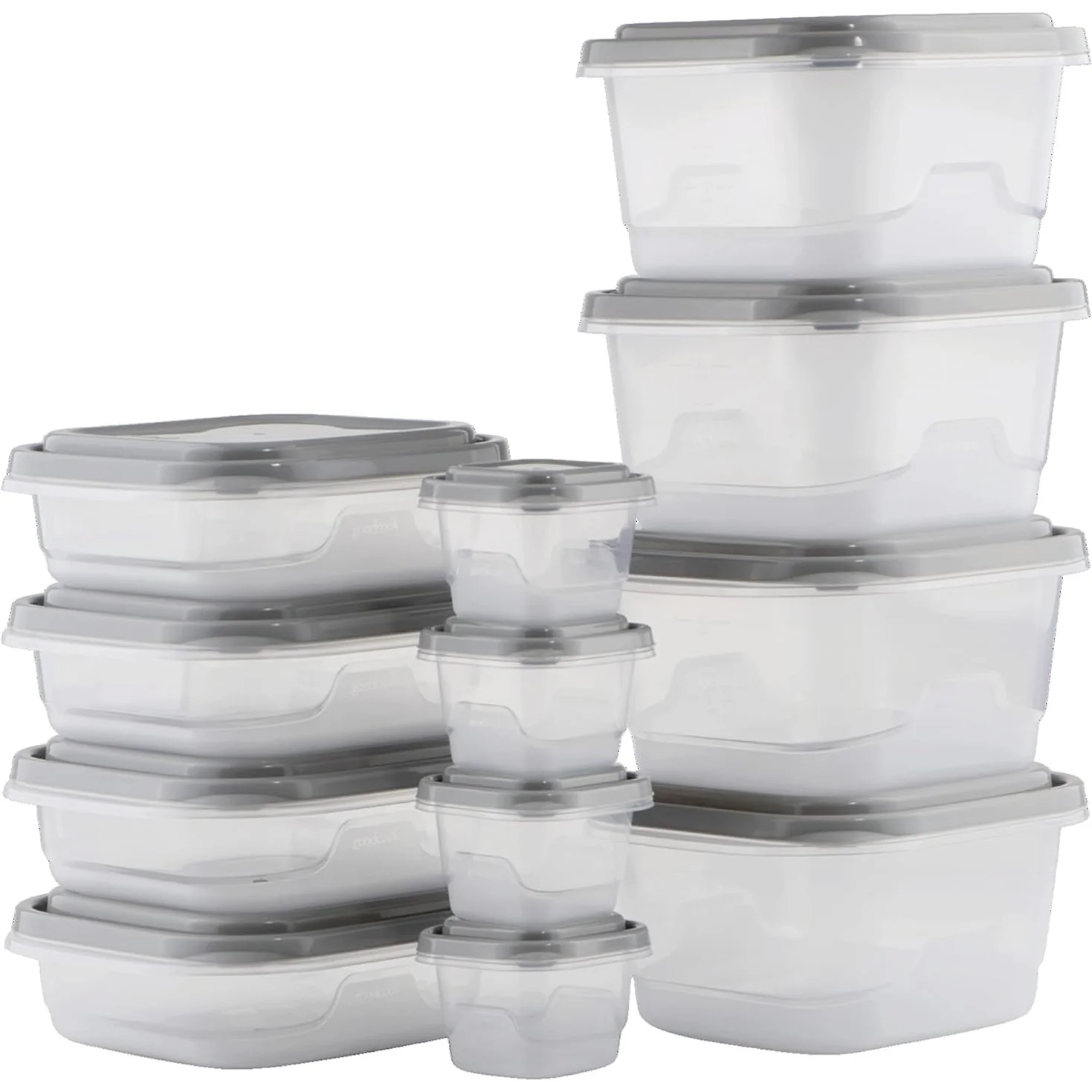 BPA-Free Plastic Food Storage Containers with Lids