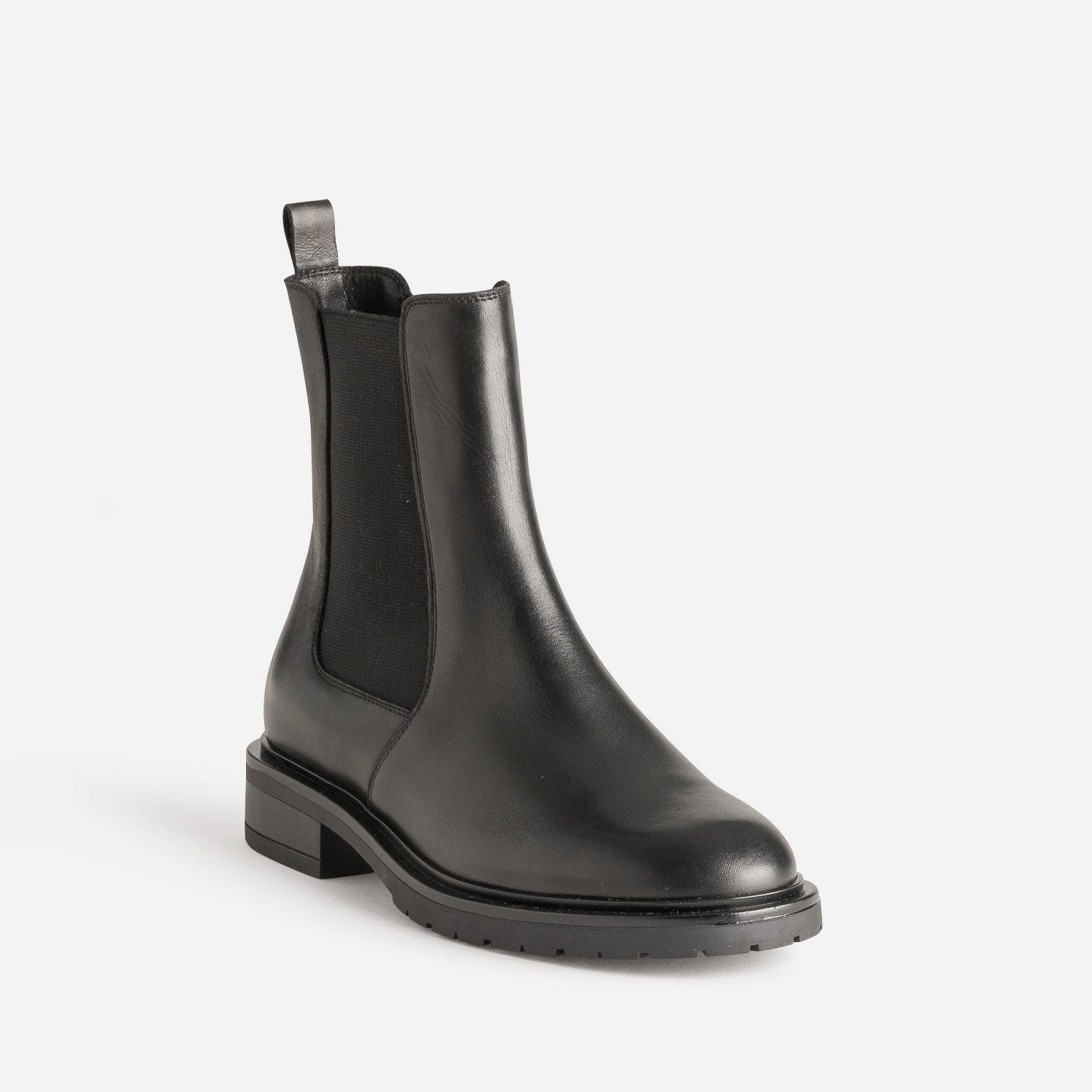 Chelsea boots noir cuir