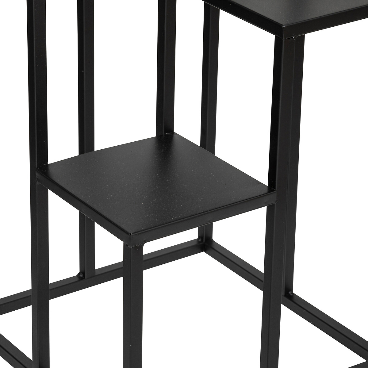 Plant holder Black metal, H.86,5 cm