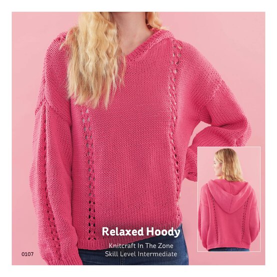 Knitcraft Relaxed Hoodie Digital Pattern 0107