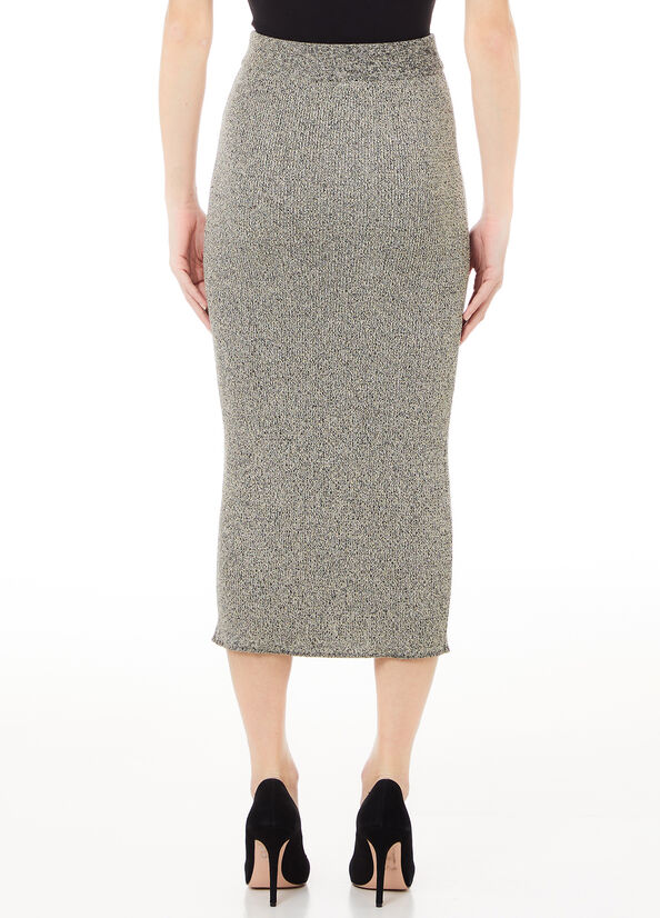 Gonna in maglia lurex&reg;
