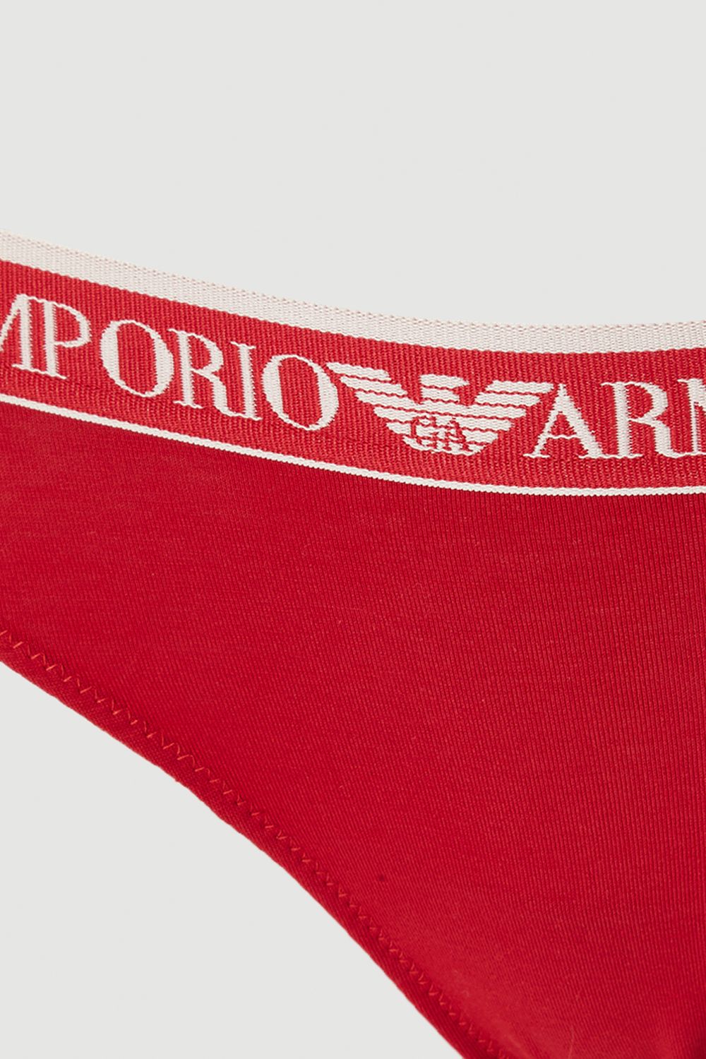 Emporio Armani Iconic Logoband 2-Pack Brazilian Red