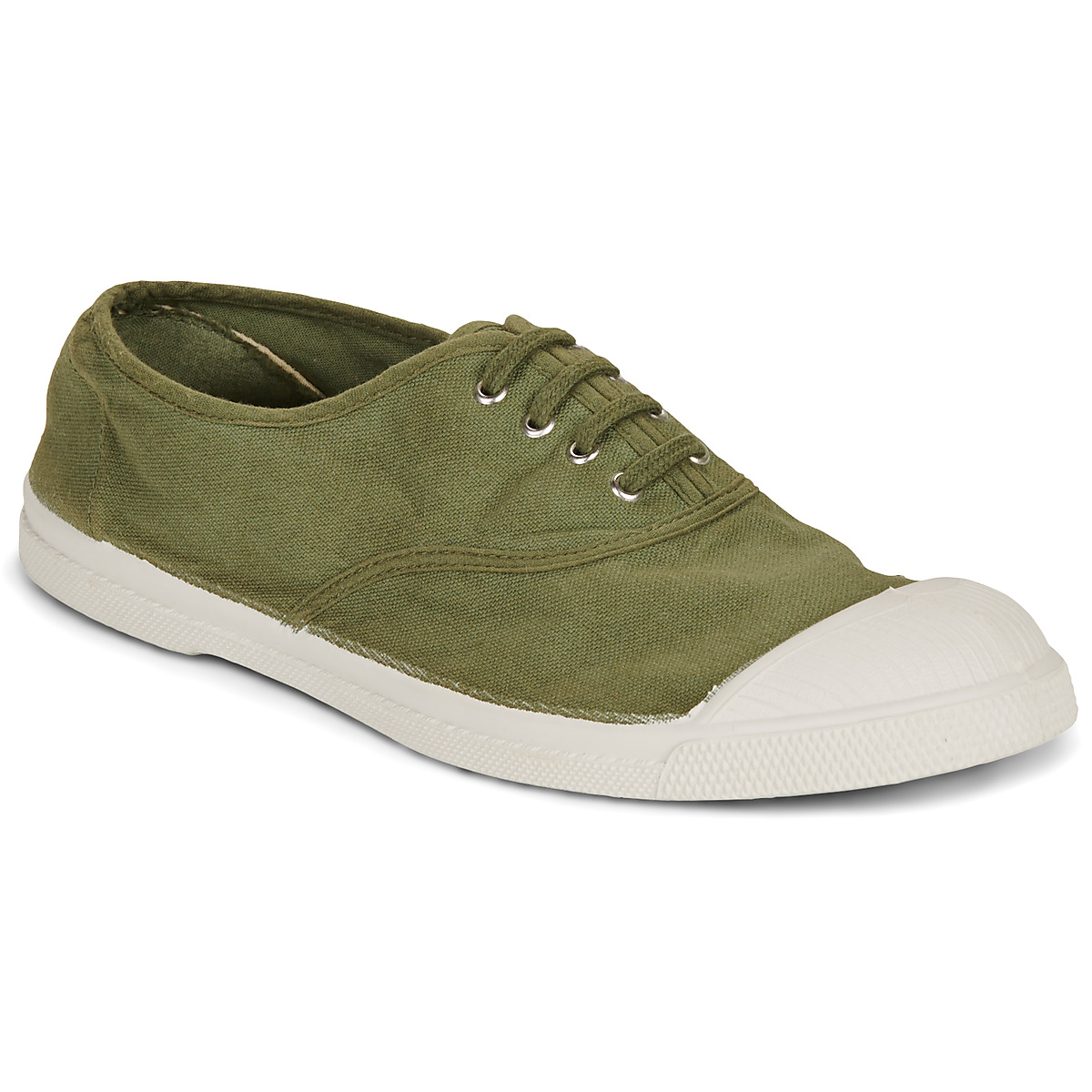 Bensimon - TENNIS LACET - Kaki / Dark