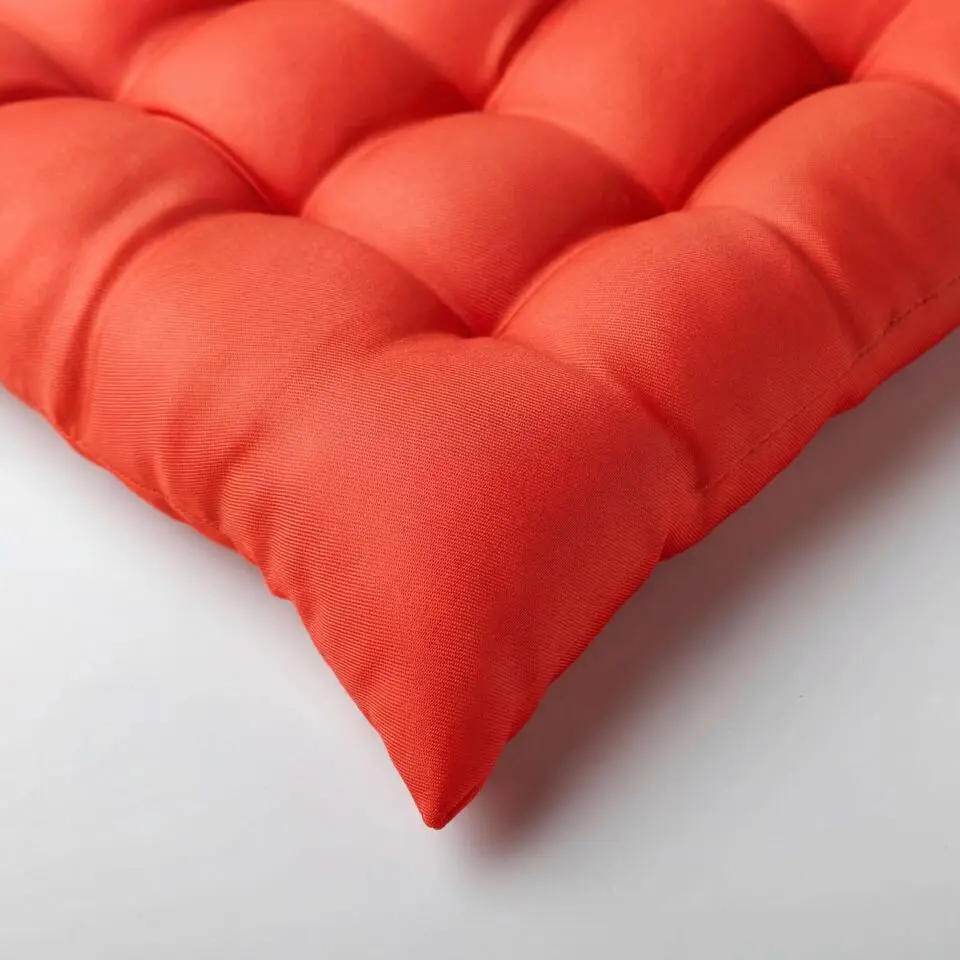 SONNY - stoelkussen 40x40 cm - outdoor - Cherry Tomato - rood