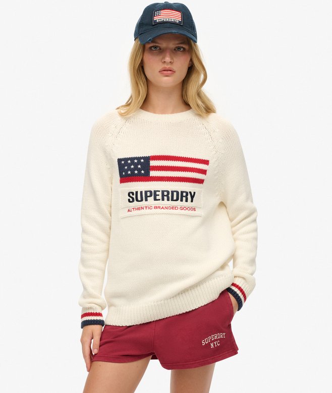 Americana Crew Knit Jumper