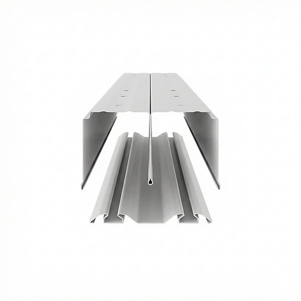Kit rails de portes coulissantes GoodHome Arius blanc 360 cm