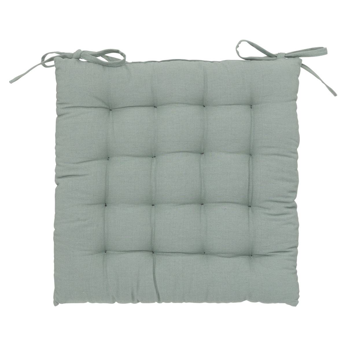 Chair cushion "Anjali" Celadon Green, 38x38 cm