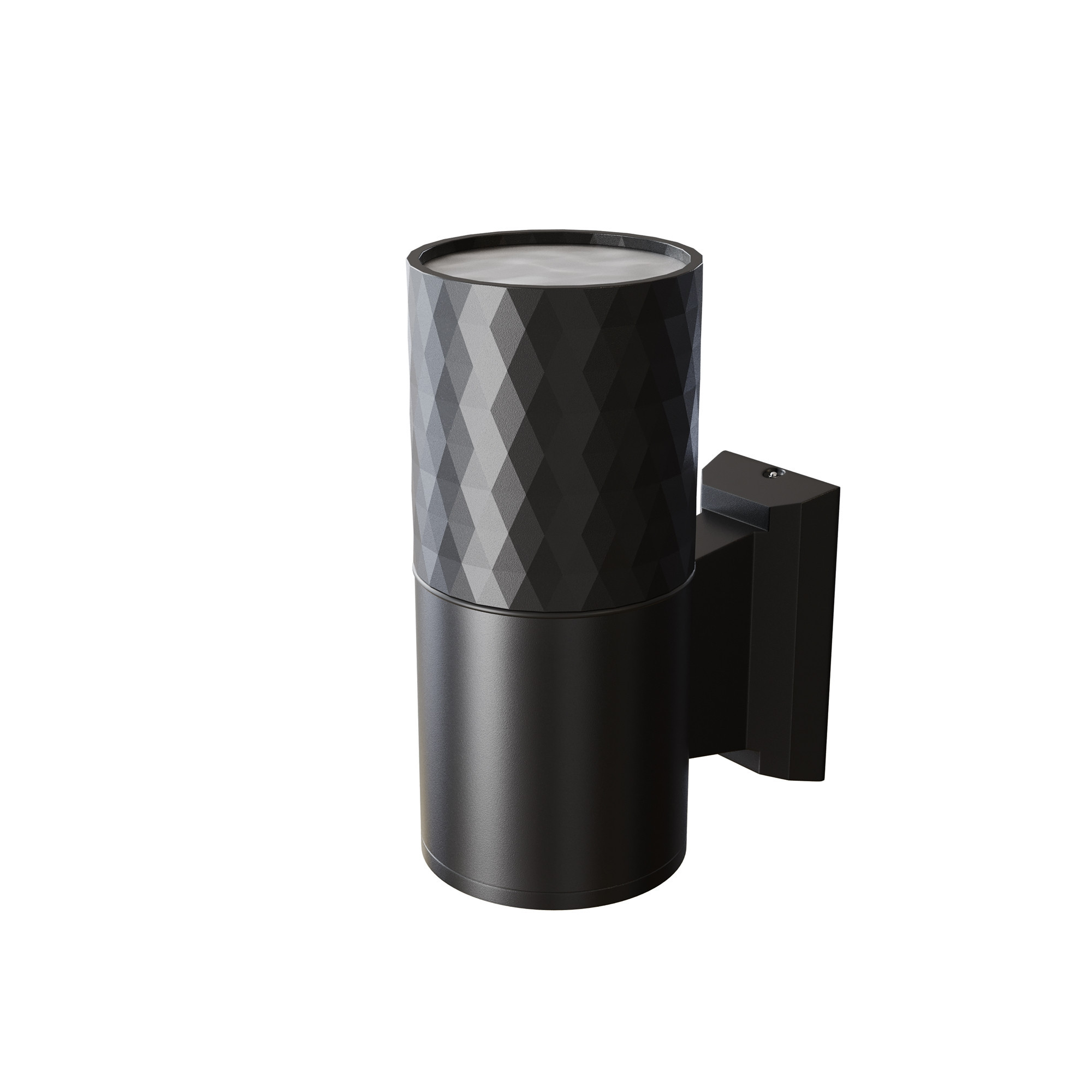 Kinkiet zewnętrznyczarny Bowery 1xGU10x50W IP54 Maytoni