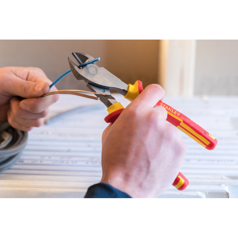 Pince coupe diagonale VDE 195 mm STANLEY