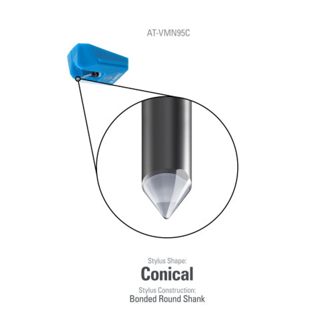 Audio Technica VMN95C Conical Replacement Stylus VM95 Series
