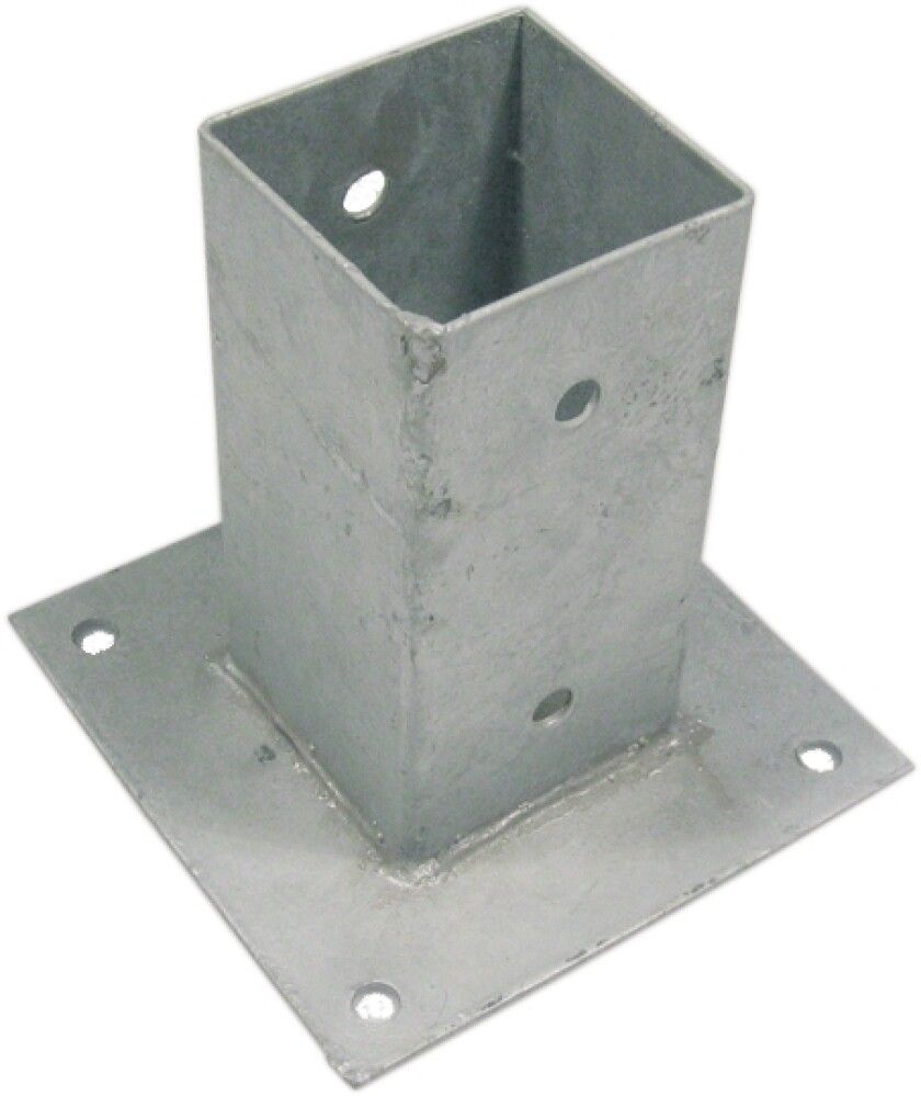 STOLPEFOT NSH VARMGALVANISERET 97X97MM