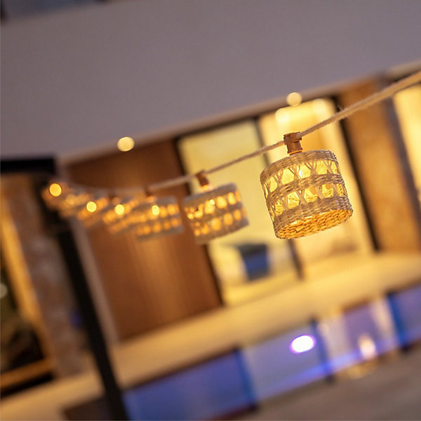 Guirlande Led solaire étanche 10 ampoules- New Garden - Alba