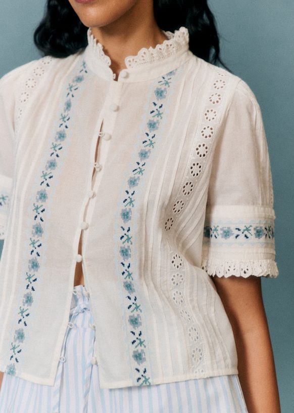 Kirane Shirt - Sézane x Andion