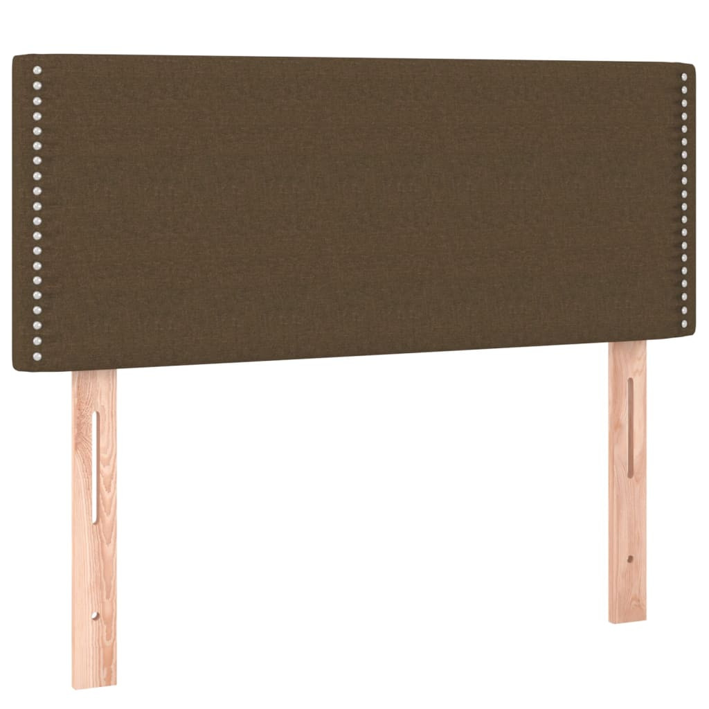 Wezgłowie Brąz 80 cm Tkanina Niski vidaXL