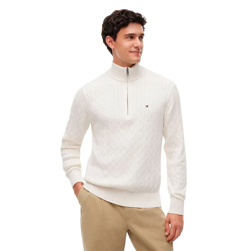 Tommy Hilfiger Classic Cable half zip sweater