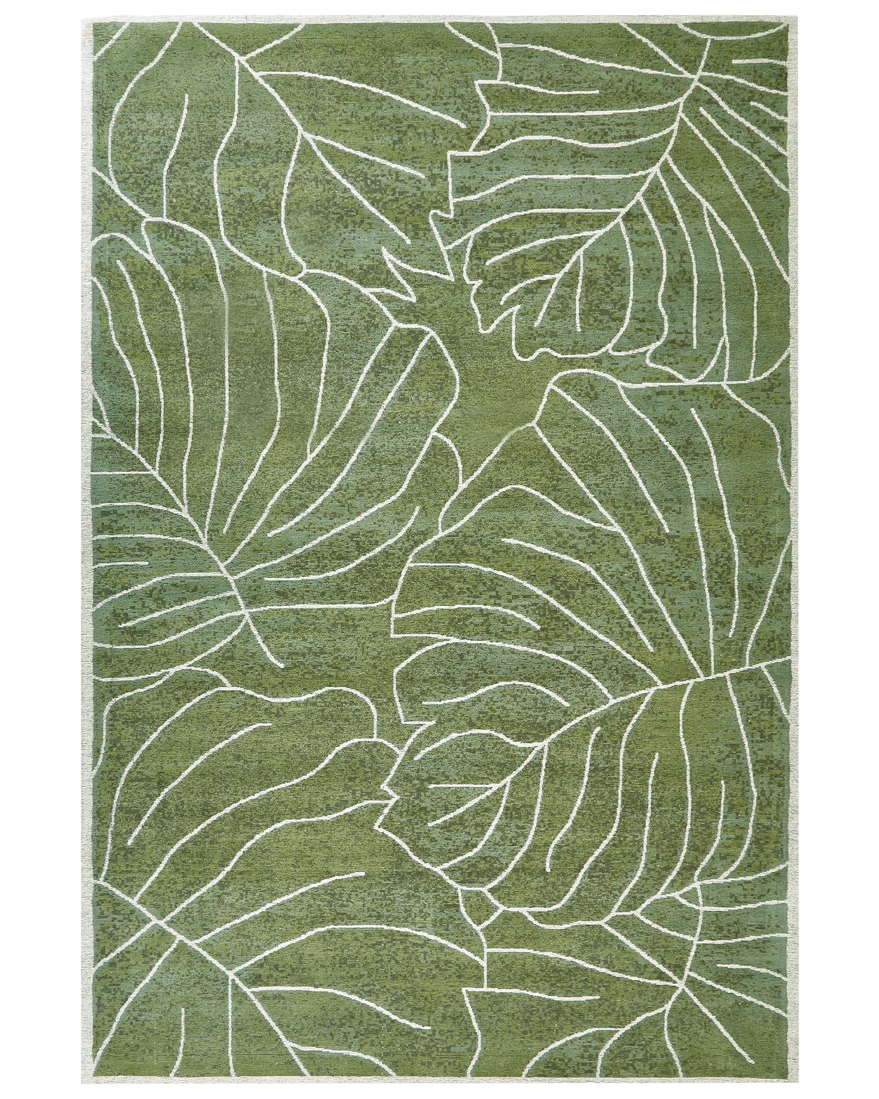 Rug SARMIN Green 200 x 300 cm Cotton