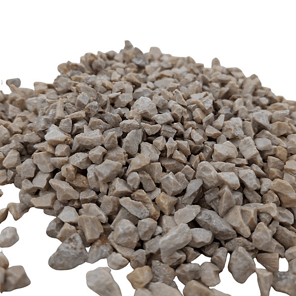 Gravillons calcaire blanc 6/10 mm - Big Bag 400 kg - 5 m²