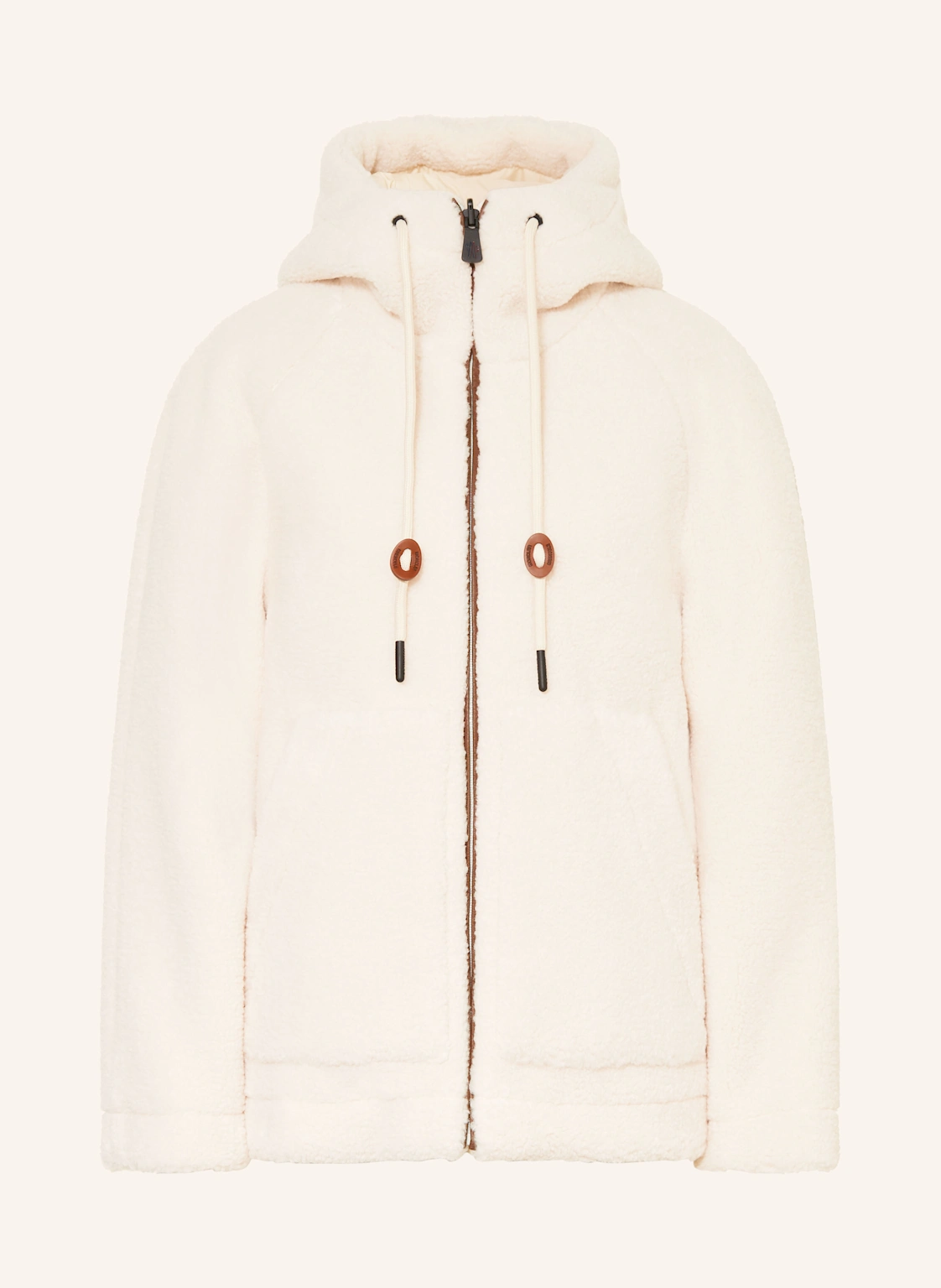MONCLER GRENOBLE Daunenjacke YUSHAN mit Teddyfell zum Wenden