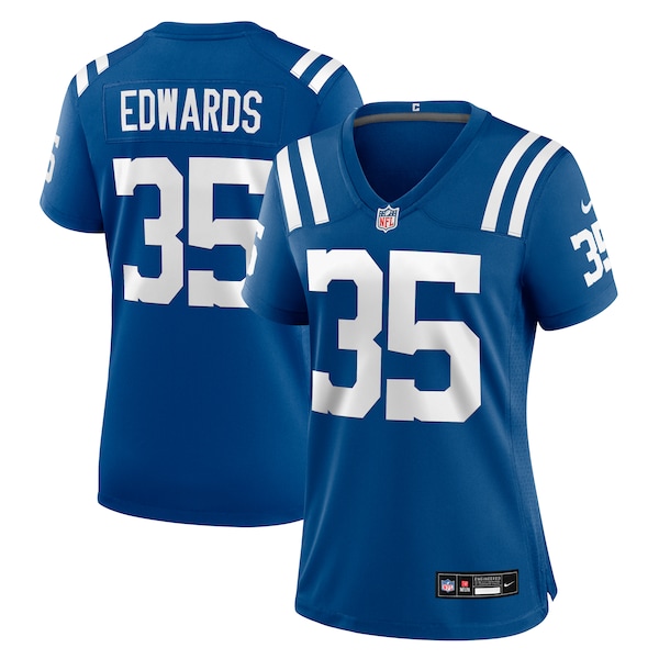 Johnathan Edwards Indianapolis Colts Nike Women's Team Game Jersey -  Royal