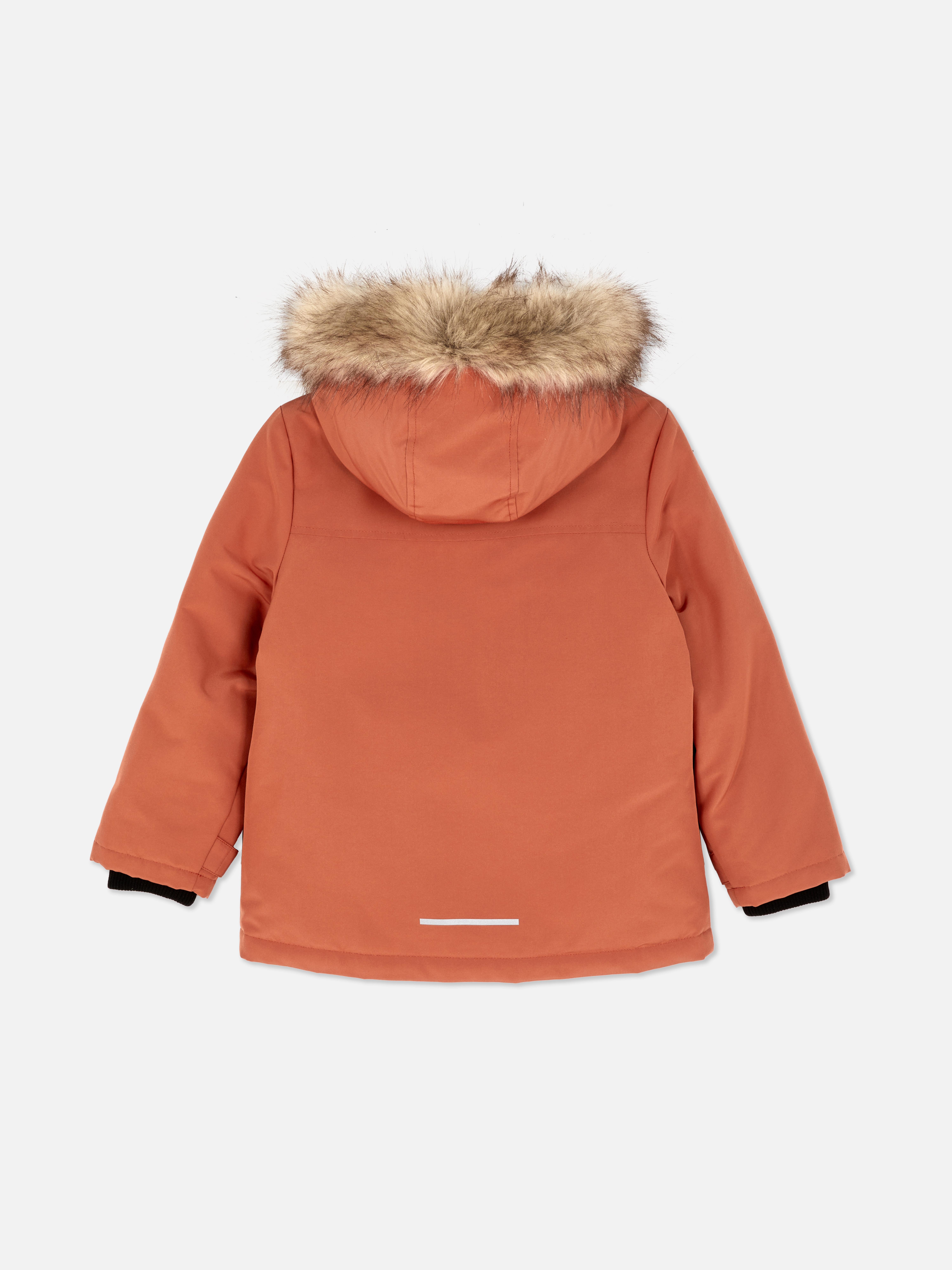 1.5-8yrs | Faux Fur Trim Parka