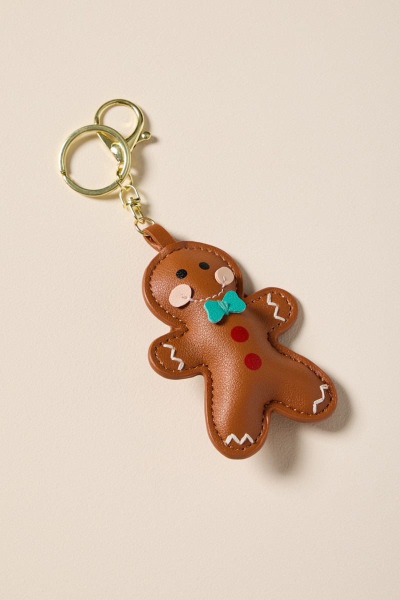 Gingerbread Bag Charm