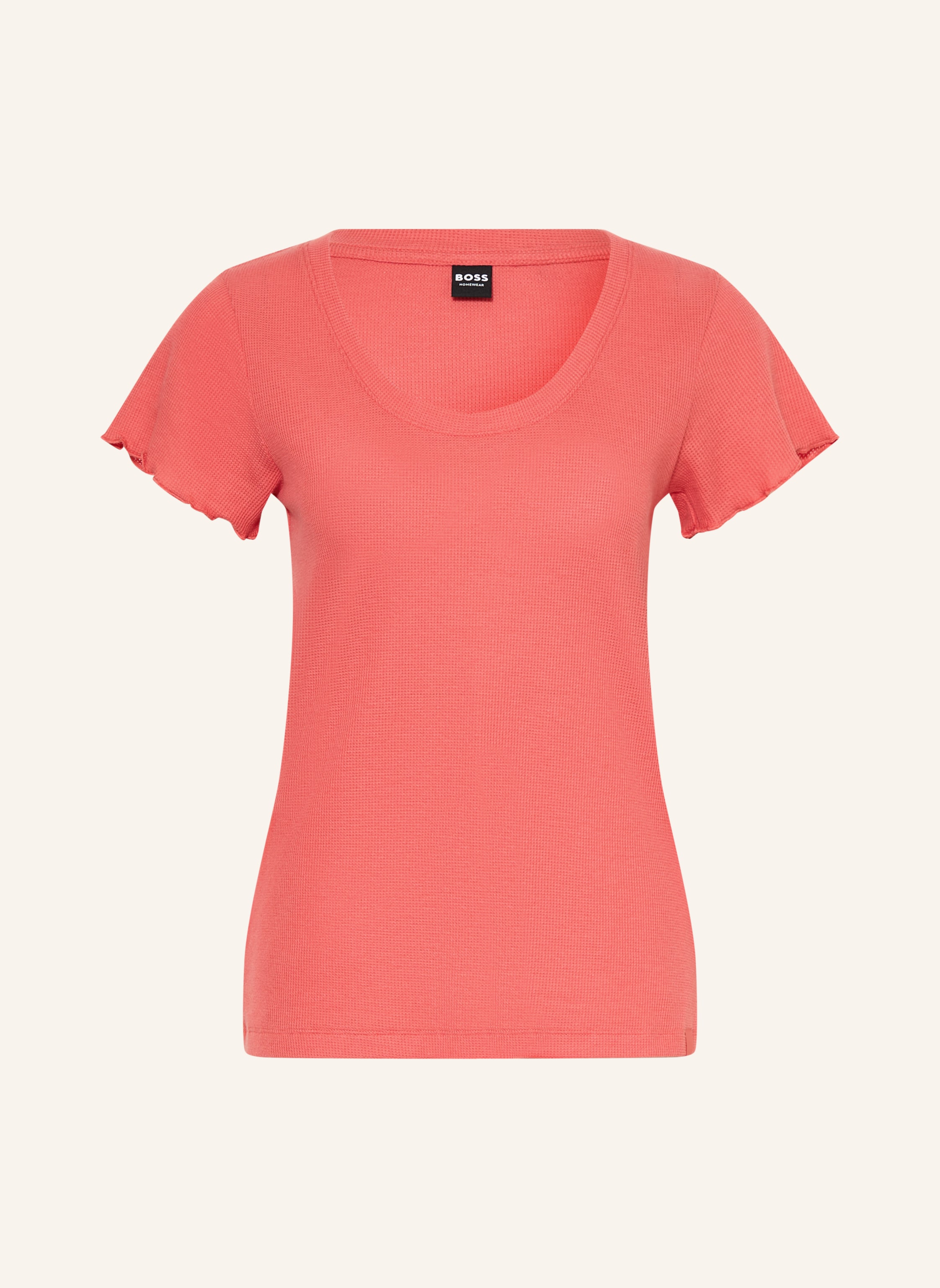 BOSS Schlafshirt COSY WAFFLE