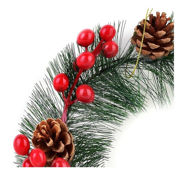 Wianek 25cm SANTA LILA