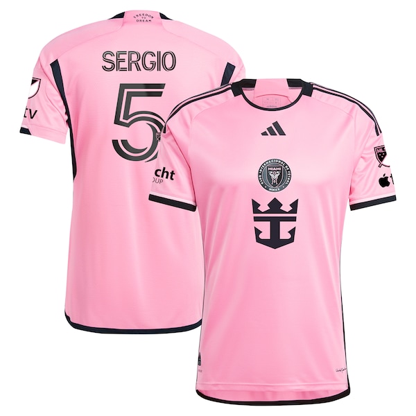 Sergio Busquets Inter Miami CF adidas 2024 2getherness Authentic Player Jersey - Pink