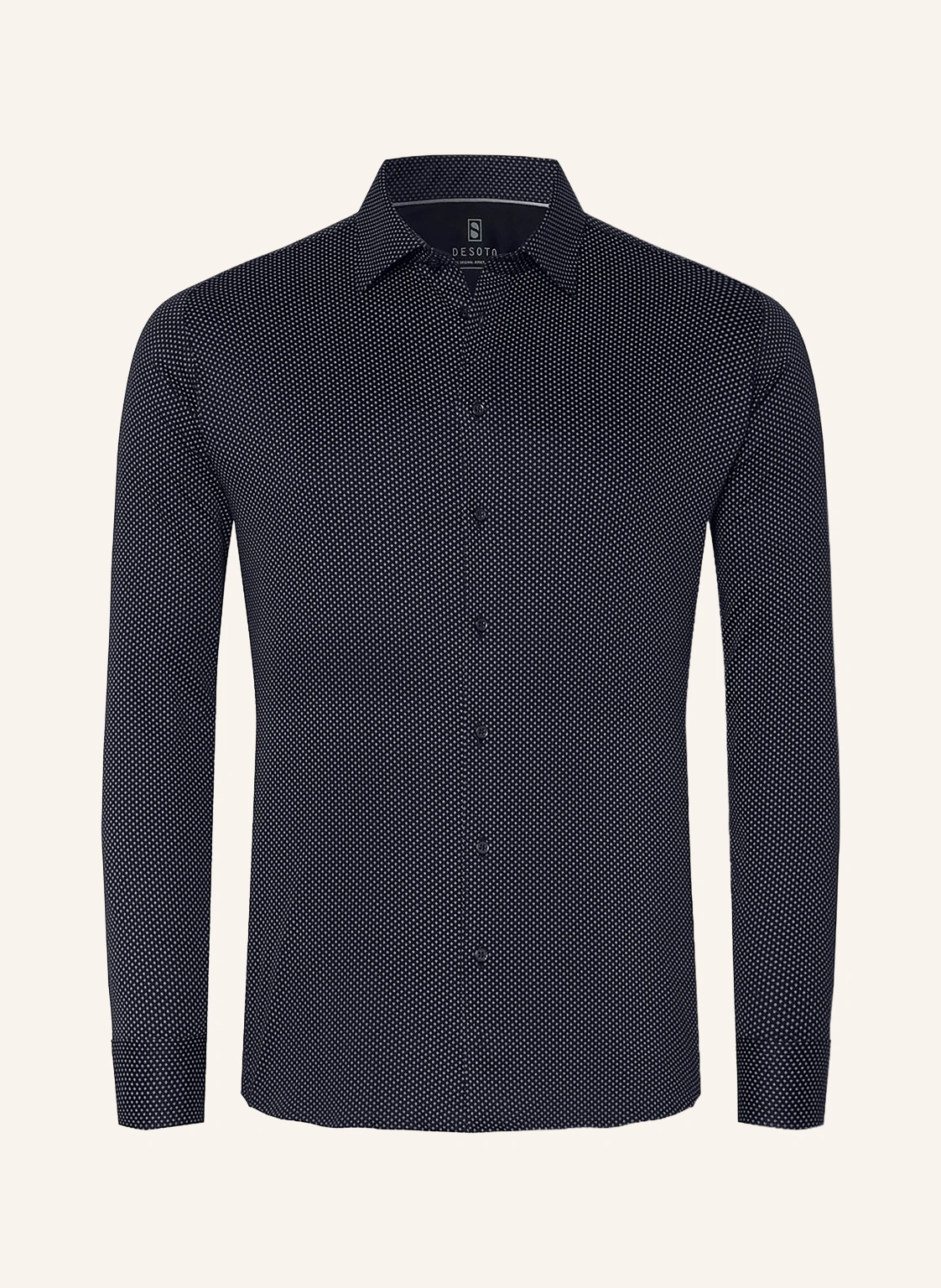 DESOTO Jerseyhemd Slim Fit