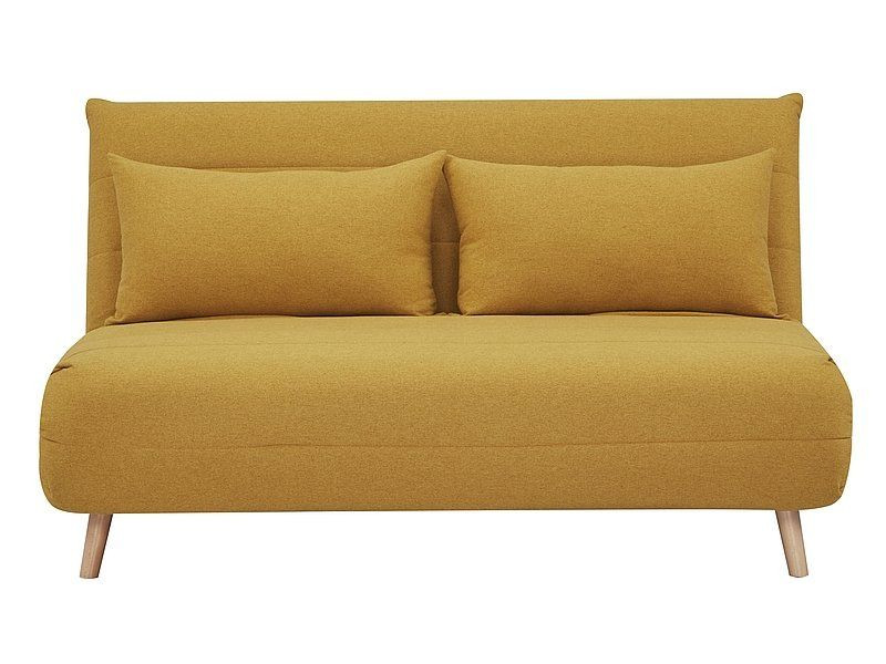 Sofa rozkładana z funkcją spania SPIKE II curry