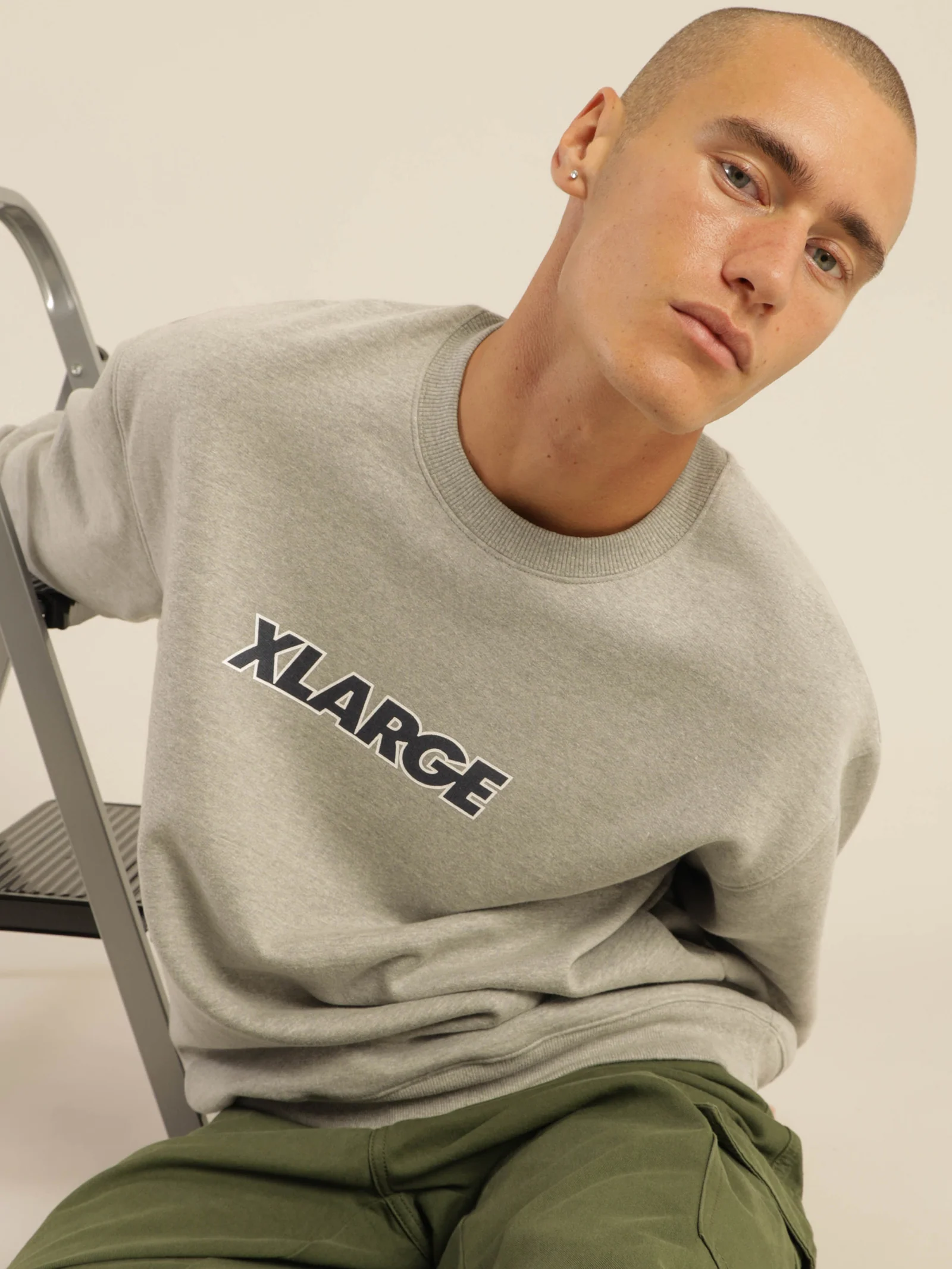 Text Logo Crewneck