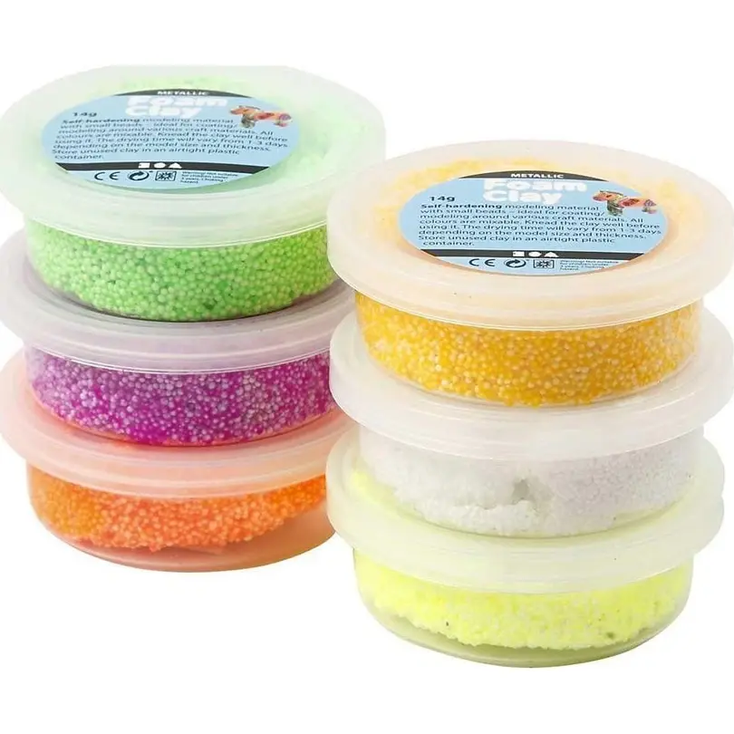 Bastelset 6er-Set Air Clay