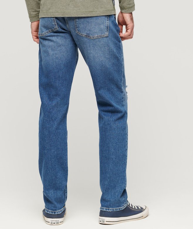 Organic Cotton Vintage Slim Straight Jeans