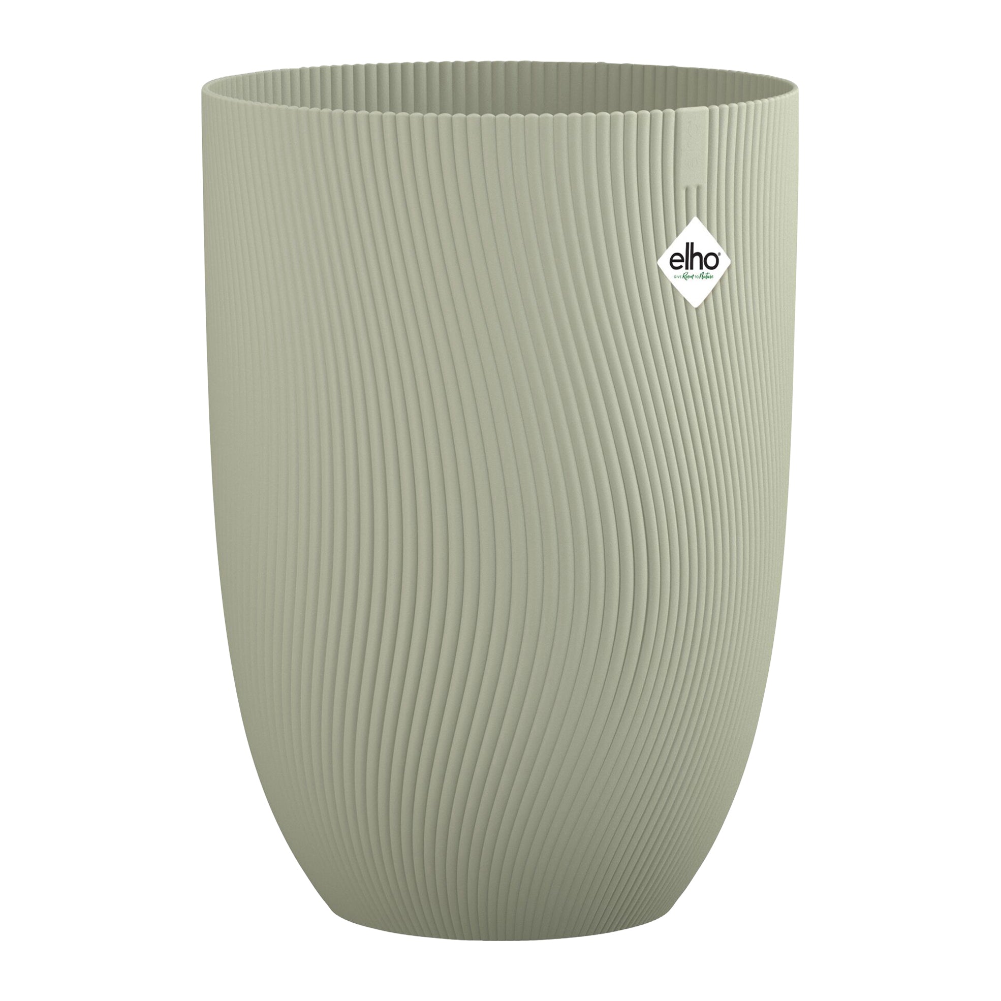 Elho Sereh Hoog - Groen - Ø 39 x H 53 cm - Balkon, Binnen en Buiten -