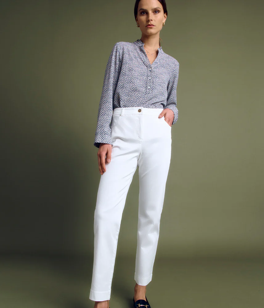 Jeans en coton stretch PAULO/85314/003