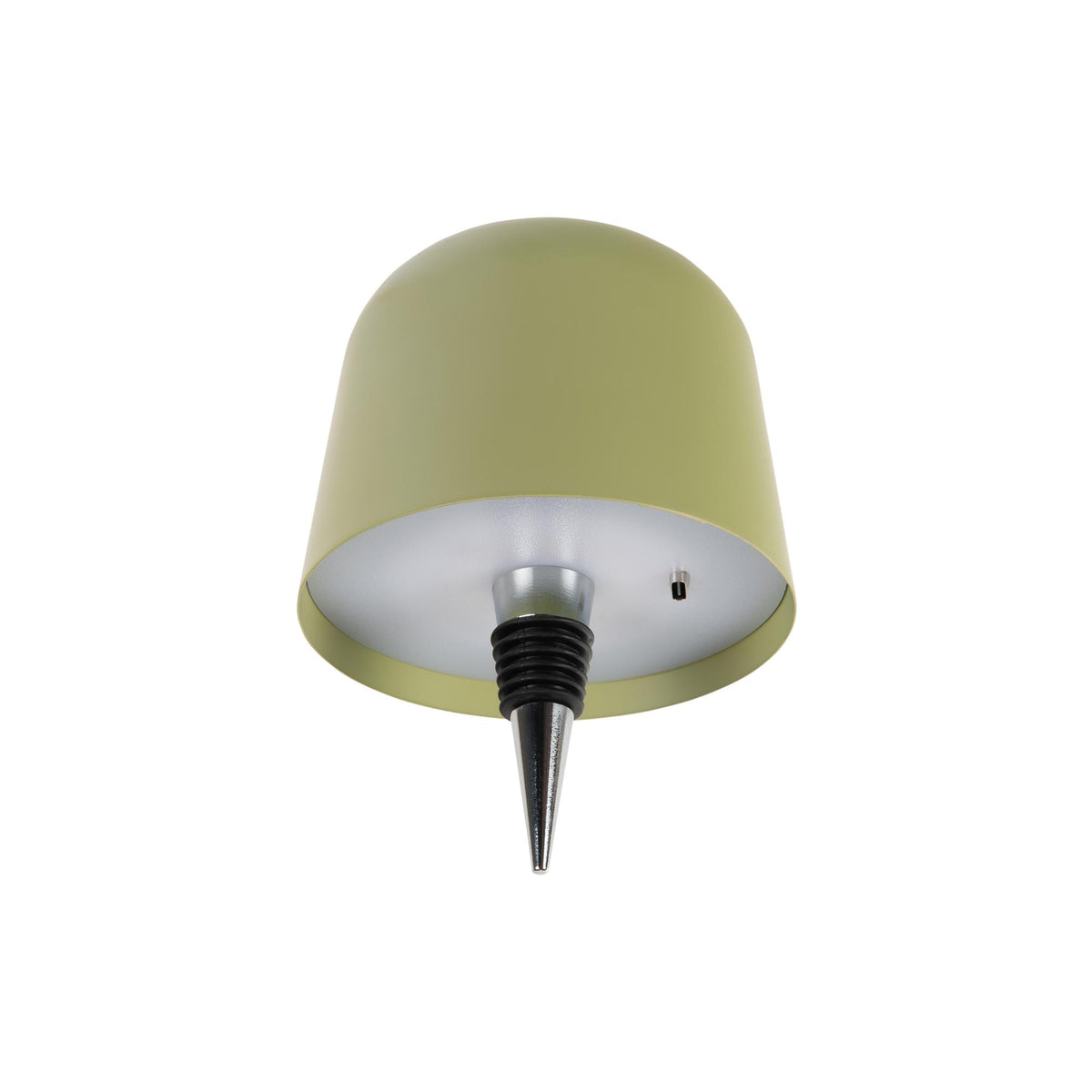 Leitmotiv tafellamp Cone Hat LED - groen - Ø10cm