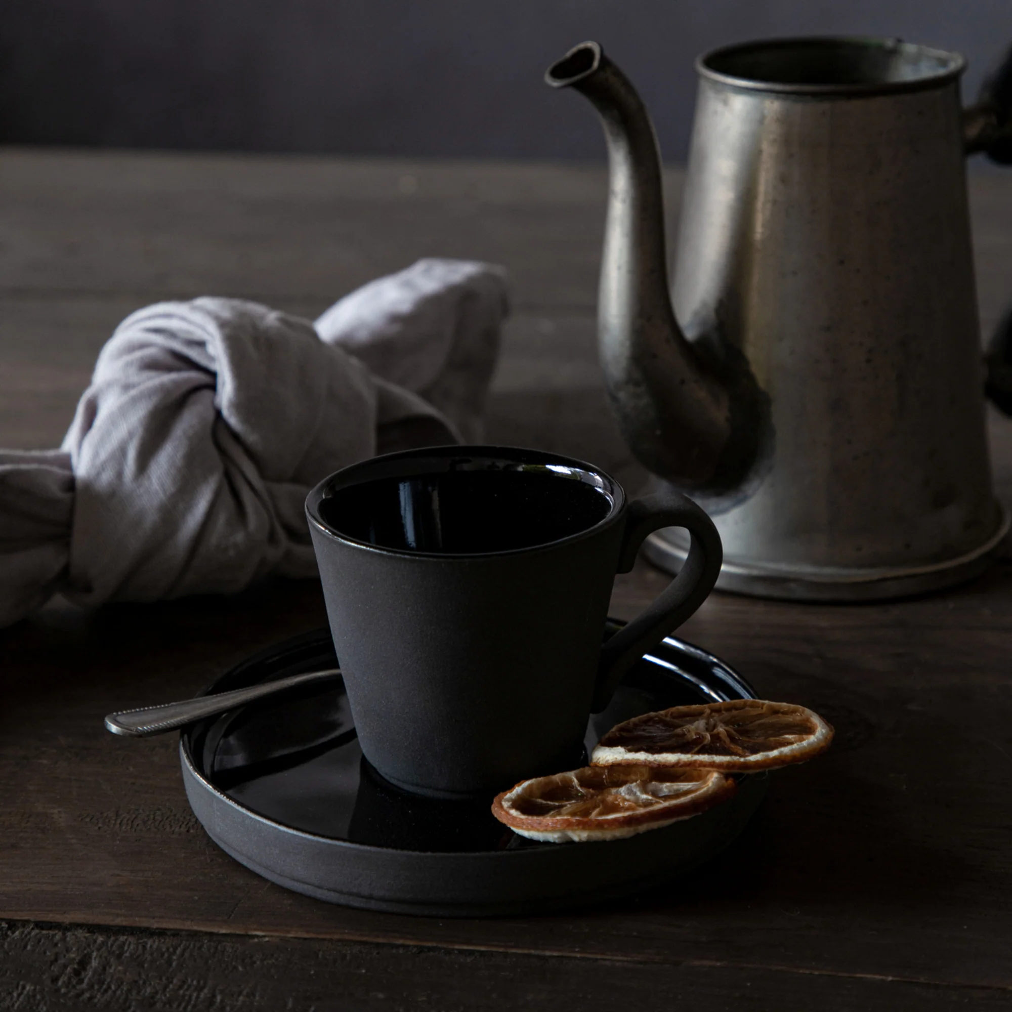 Coffee Cup and Saucer Lagoa Ecogres