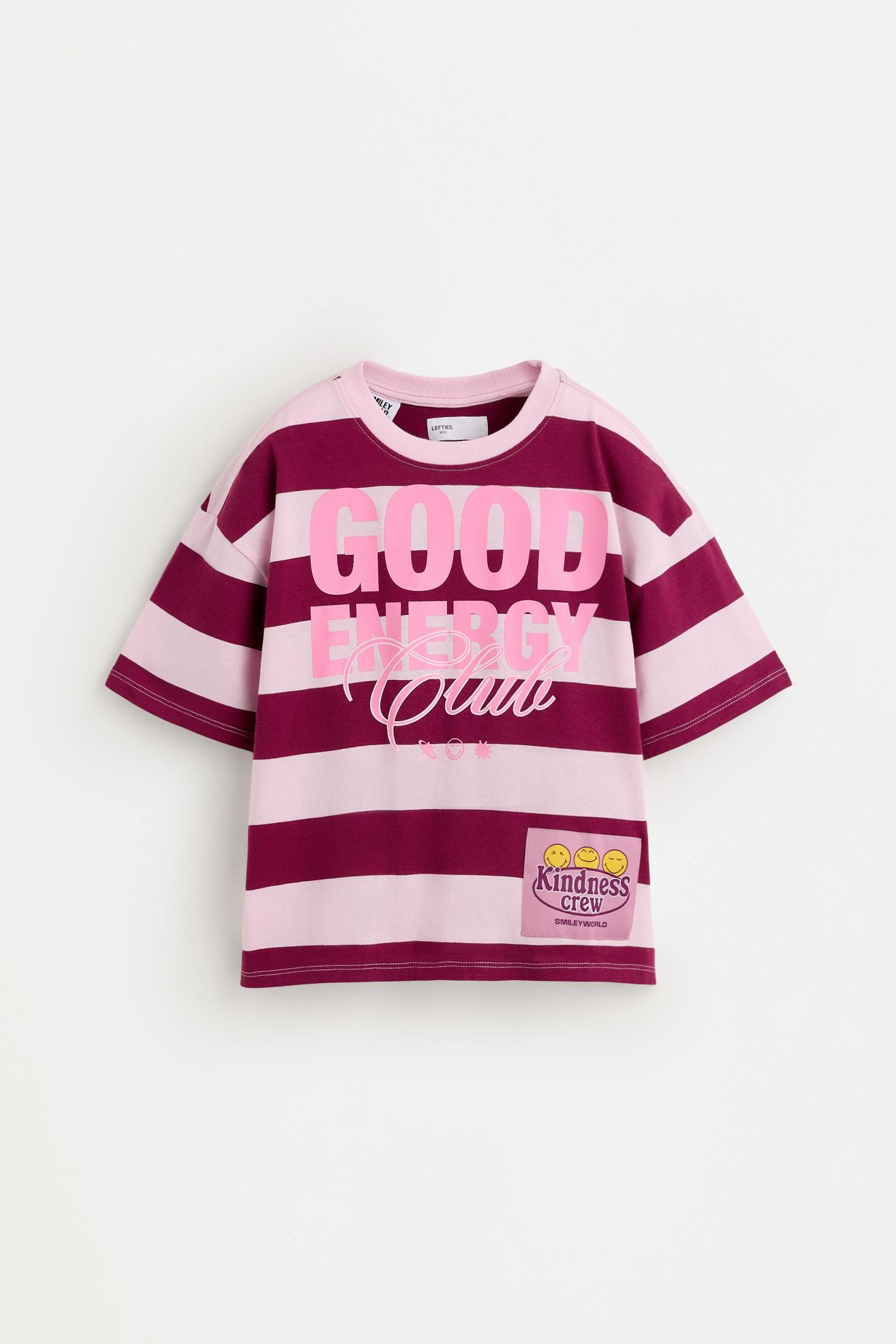 Camiseta Smiley™ rayas