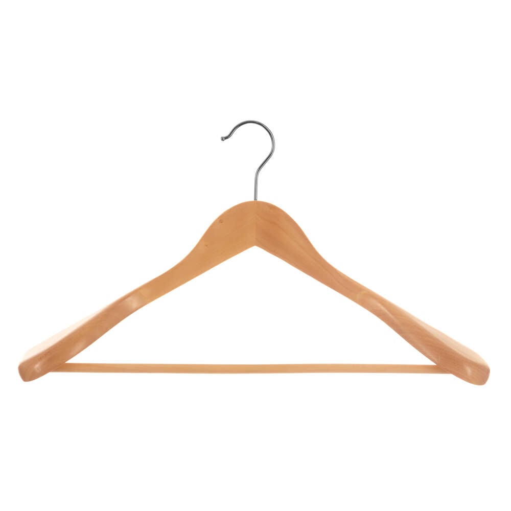 Cabide para roupa em madeira