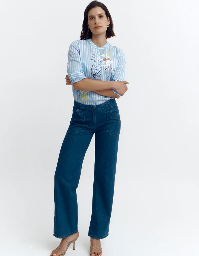 Jeans large délavé PALMA/87037/301